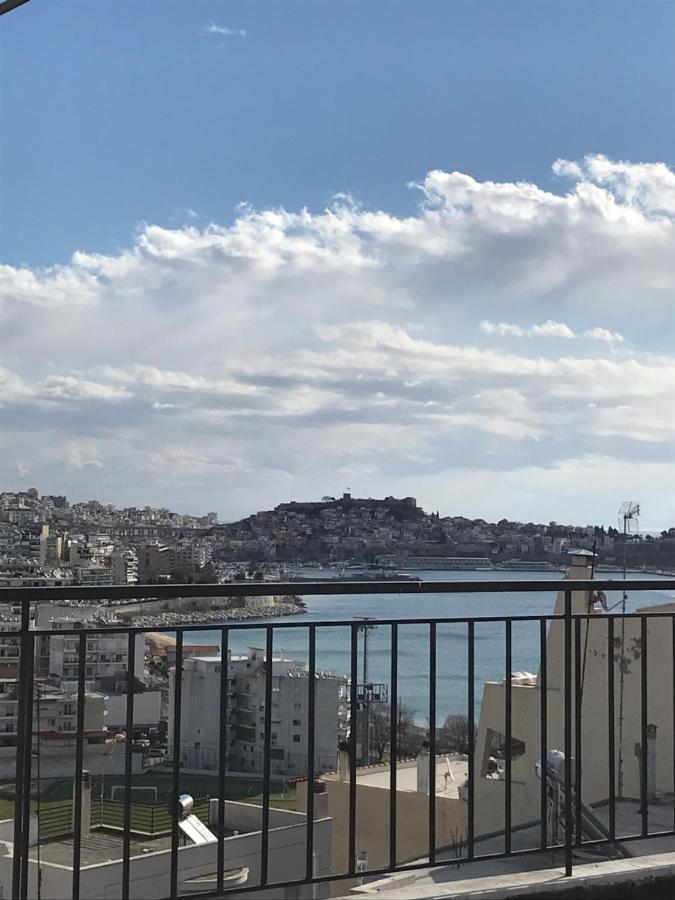 Sea And Castle Panoramic View Apartment Kavála Luaran gambar